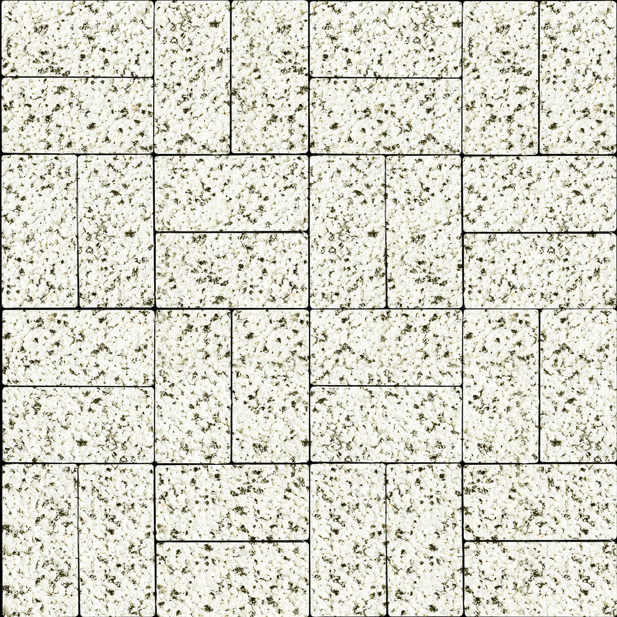 Тротуарная плитка Брусчатка 40 200х100 Белуха