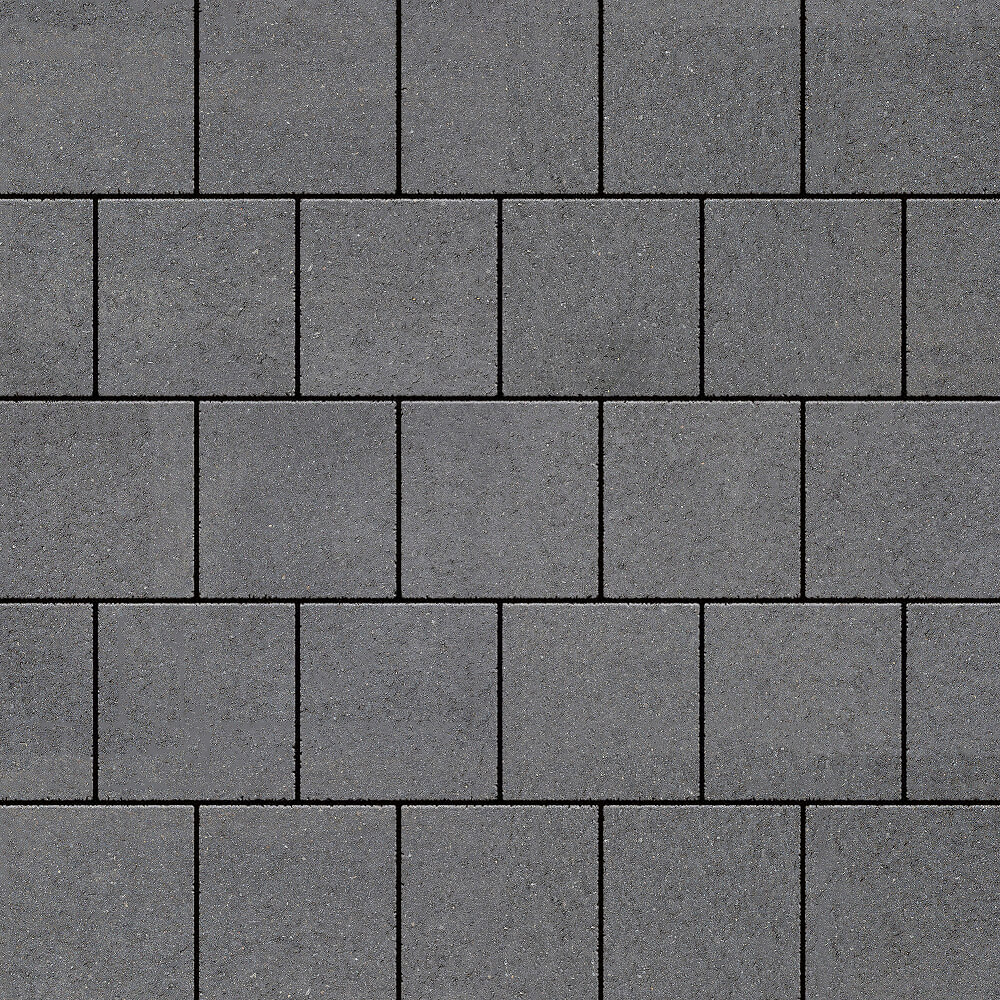 Тротуарная плитка Квадрат 60 100х100 черная ночь