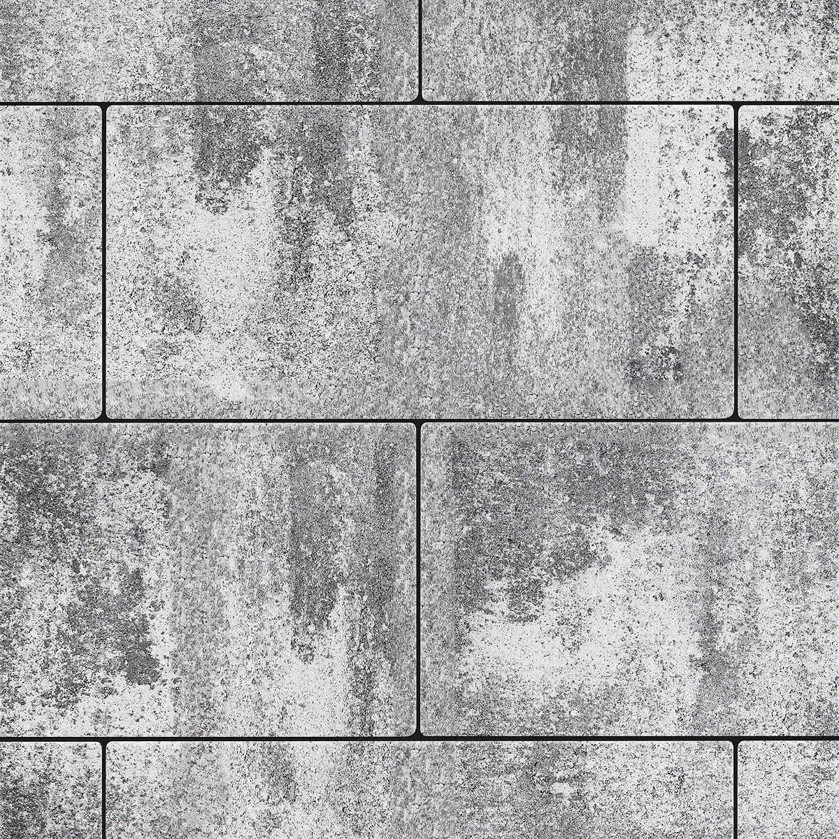 Тротуарная плитка Империя 80 600х300 Учар