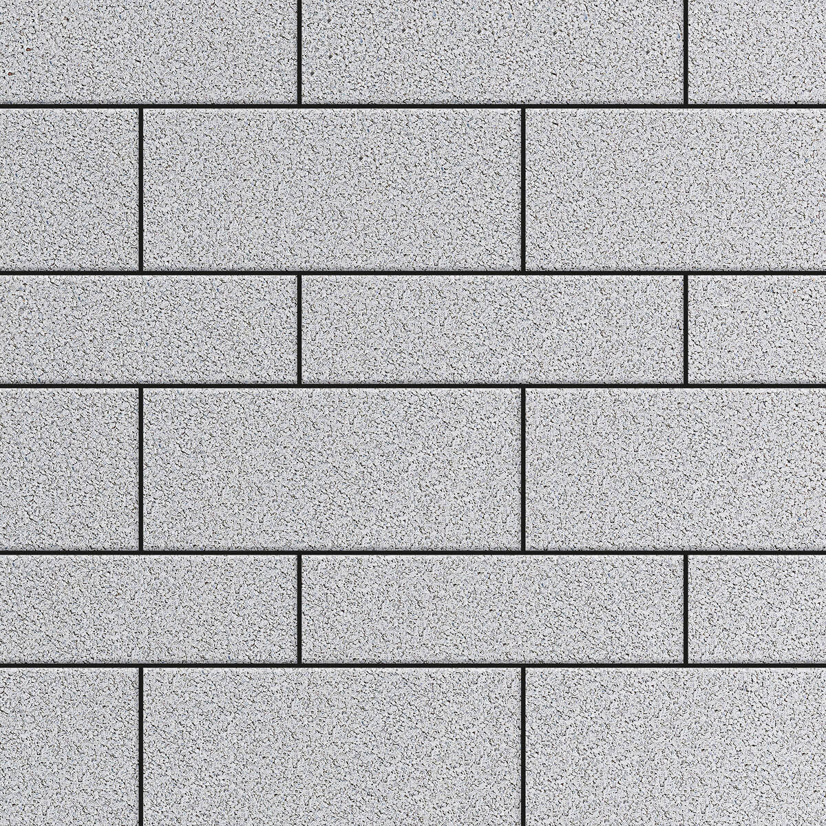 Тротуарная плитка Паркет белый гранит