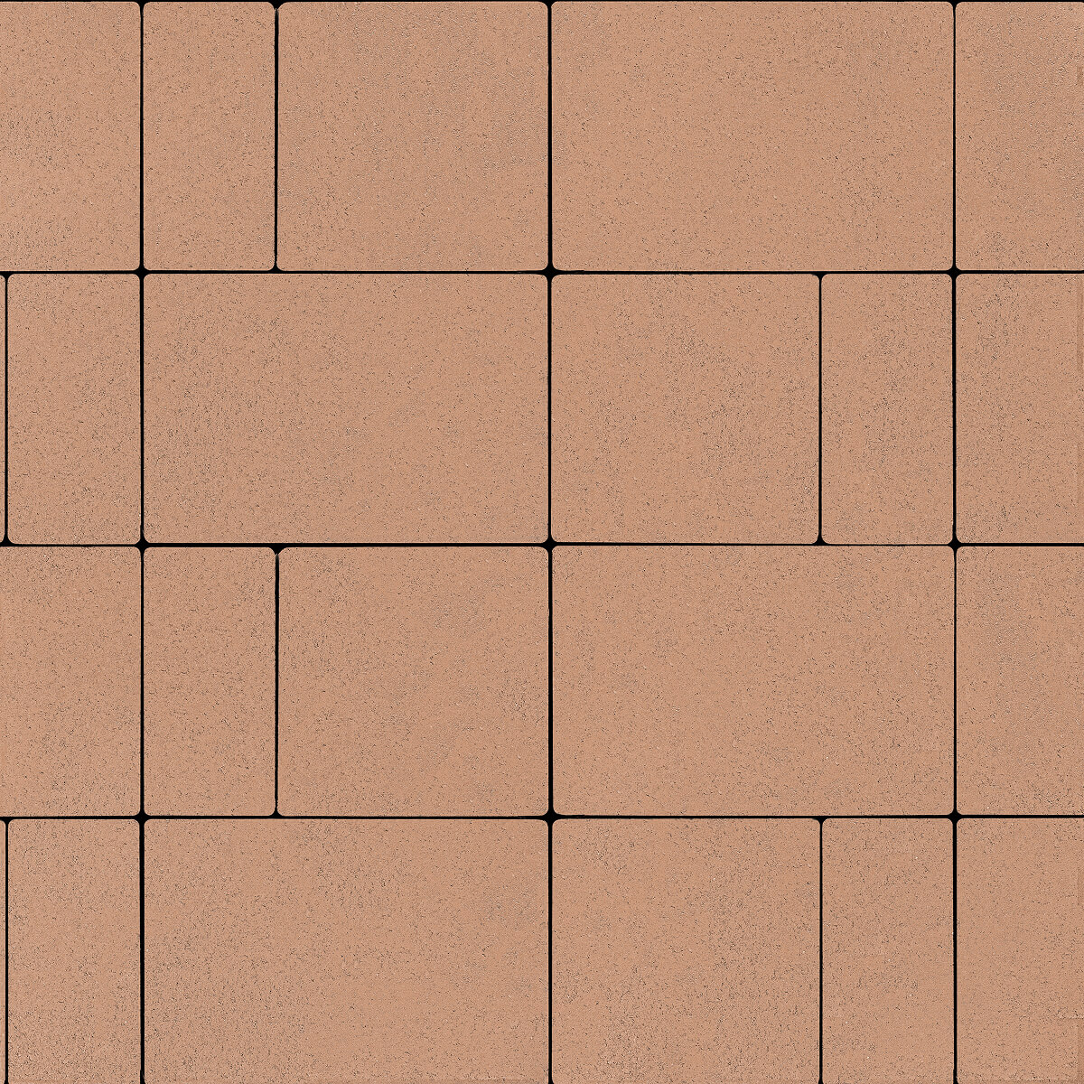 Тротуарная плитка Новый город 40 оранж